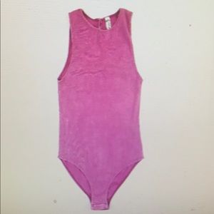 Women’s Free People purple bodysuit size small